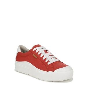 Dr. Scholl's Time Off Oxfords Red Fabric